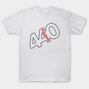 440 Magnum - Badge Design T-Shirt